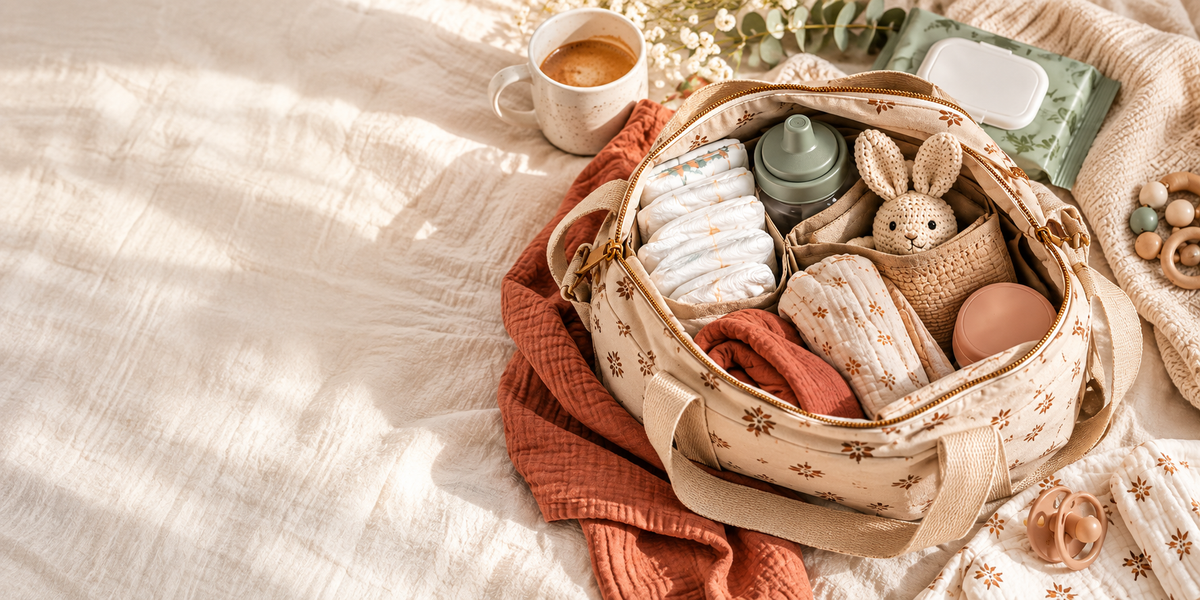 Que mettre dans le sac pour une sortie avec bébé ? 15 indispensables à ne pas oublier